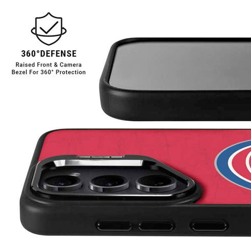 NBA Detroit Pistons Distressed Galaxy S24 Plus Kickstand Case